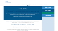 Desktop Screenshot of creditguarantee.co.za